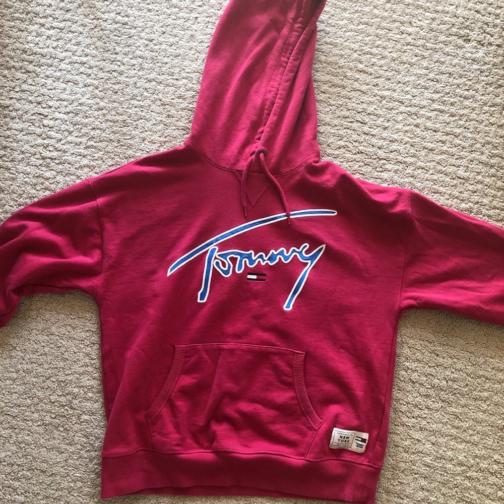 Tommy Hilfiger Red Hoodie